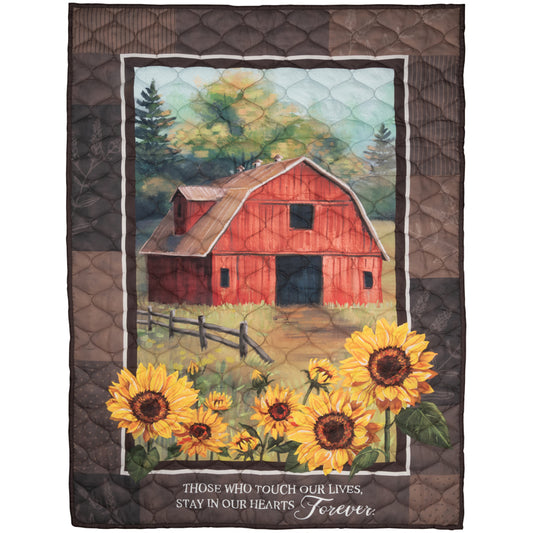 Sympathy Throw-In Our Hearts Quilt