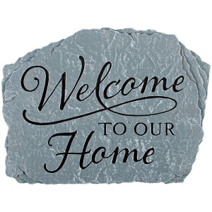 Stepping Stone-Welcome to our home