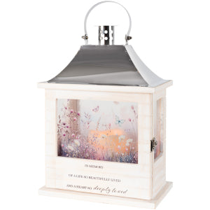 Lantern-In Memory Wooden